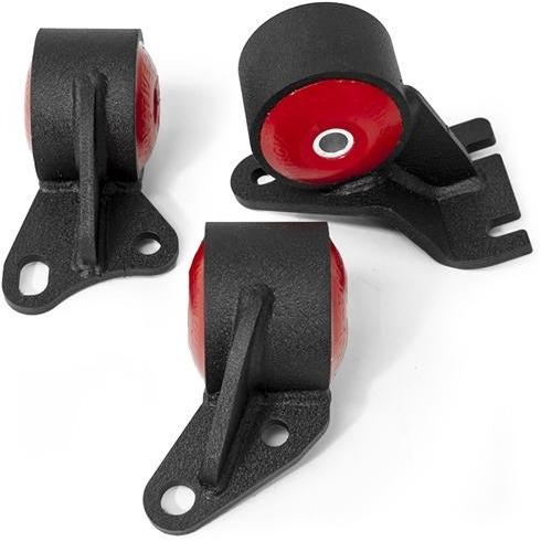 Innovative 88-91 Civic D-Series Black Steel Mounts 60A Bushings (Cable)