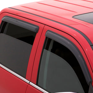 AVS 06-08 Dodge RAM 1500 Mega Cab Ventvisor Outside Mount Window Deflectors 4pc - Smoke