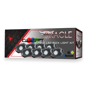 Oracle Bluetooth Underbody Rock Light Kit - 8 PCS - ColorSHIFT