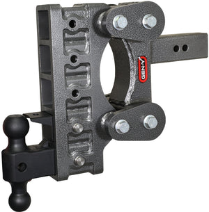 Gen-Y The Boss Torsion-Flex 2.5in Shank 9in Drop 21K Hitch w/GH-061 Dual-Ball/GH-062 Pintle Lock