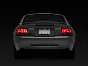 Raxiom 96-04 Ford Mustang Excluding 99-01 Cobra Sequential Tail Light Kit (Plug-and-Play Harness)