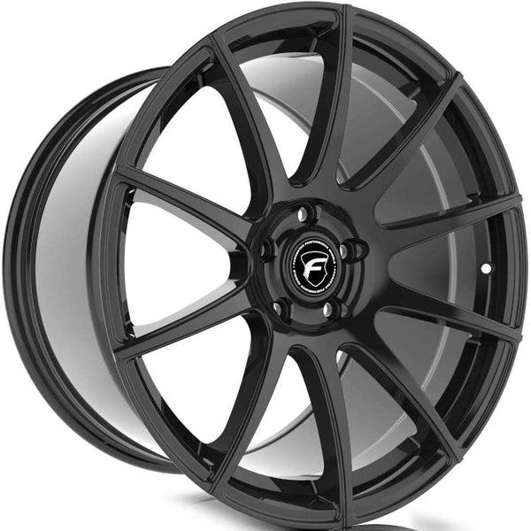 Forgestar CF10 19x10 / 5x120.65 BP / ET30 / 6.7in BS Gloss Black Wheel