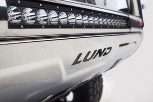 Lund 10-17 Dodge Ram 2500 Bull Bar w/Light & Wiring - Polished