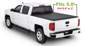 Tonno Pro 14-19 Chevy Silverado 1500 5.8ft Fleetside Lo-Roll Tonneau Cover