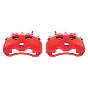 Power Stop 09-10 Dodge Ram 2500 Front Red Calipers w/Brackets - Pair