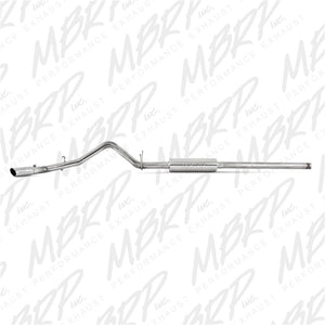 MBRP 14 Chevy/GMC 1500 Silverado/Sierra 4.3L V6/5.3L V8 Single Side Exit T409 3in Cat Back Exhaust