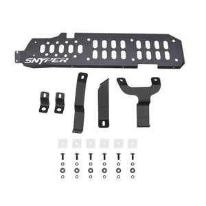 Westin/Snyper 07-17 Jeep Wrangler Unlimited Gas Tank Skid Plate - Textured Black