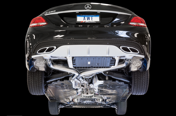 AWE Tuning Mercedes-Benz W205 C450 AMG / C400 Track Edition Exhaust