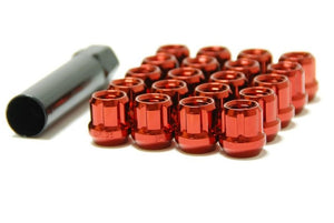 Wheel Mate Muteki Open End Lug Nuts - Red 12x1.25