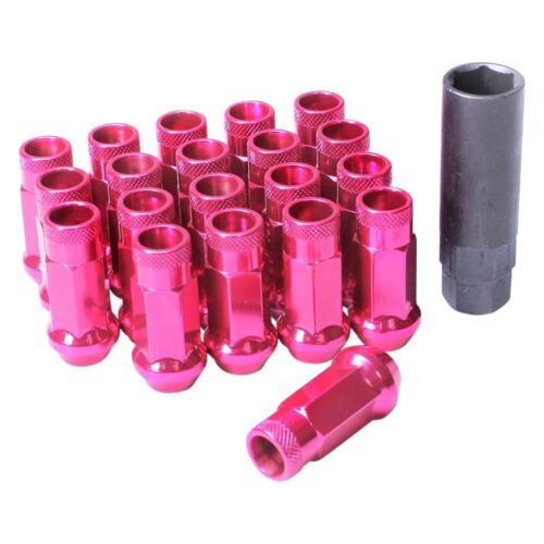 Wheel Mate Muteki SR48 Open End Lug Nuts - Pink 12x1.50 48mm