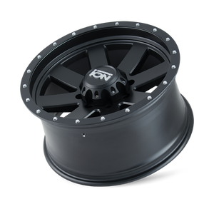 ION Type 134 17x8.5 / 5x127 BP / 6mm Offset / 83.82mm Hub Matte Gunmetal/Black Beadlock Wheel