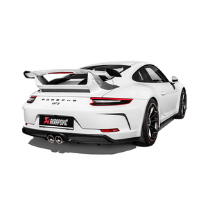 Akrapovic 2018 Porsche 911 GT3 (991.2) Slip-On Race Line (Titanium) w/Header/Tail Pipes