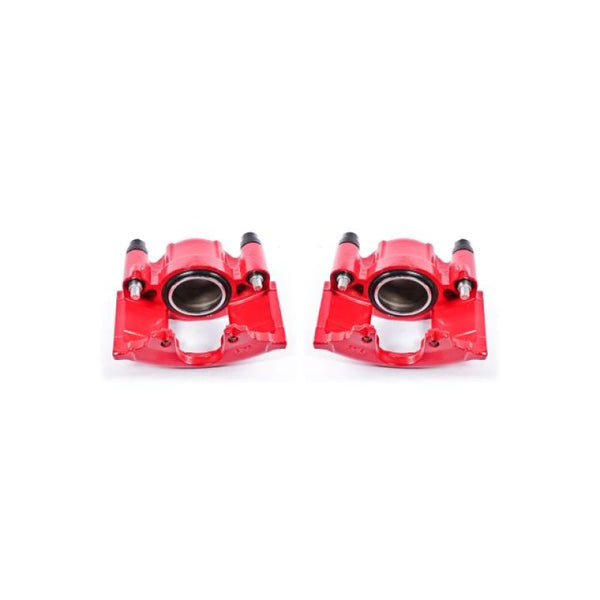 Power Stop 90-93 Cadillac Commercial Chassis Front Red Calipers w/o Brackets - Pair