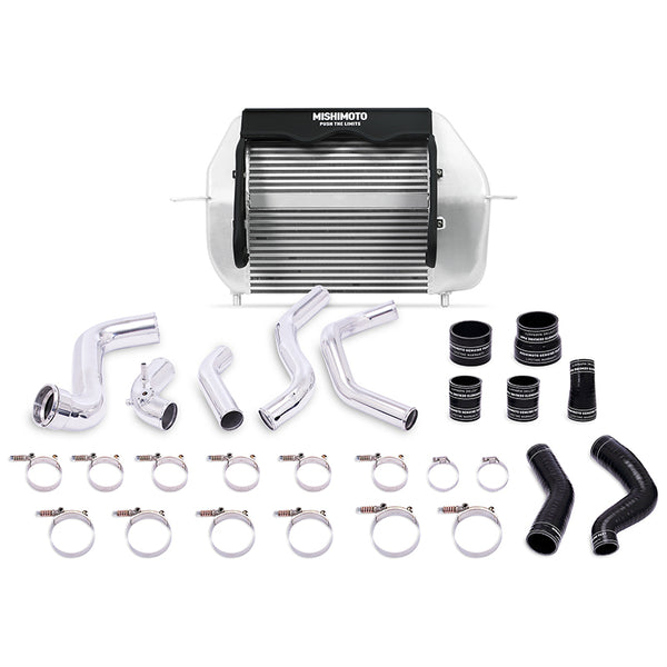 Mishimoto 2011-2014 Ford F-150 EcoBoost Silver Intercooler w/ Polished Pipes