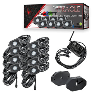 Oracle Bluetooth Underbody Rock Light Kit - 8 PCS - ColorSHIFT