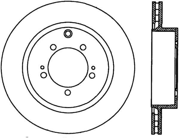 StopTech Slotted & Drilled Sport Brake Rotor