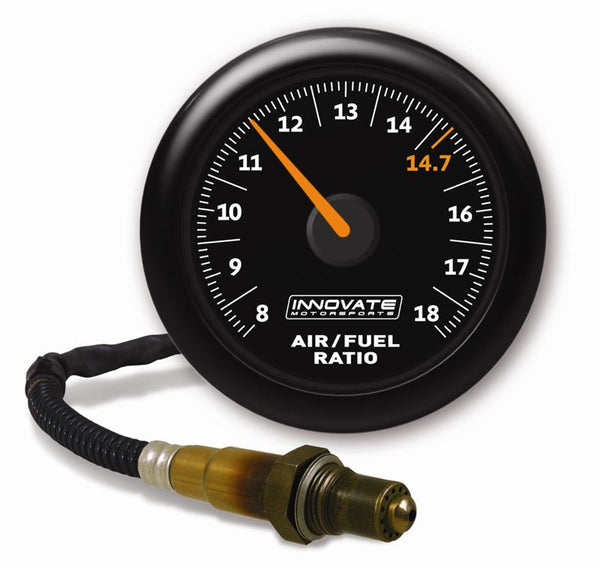 Innovate MTX-AL Analog Air/Fuel Ratio Gauge Kit - Black Dial
