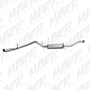 MBRP 04-11 Chevy Colorado / GMC Canyon 2.8L/2.9L/3.5L/3.7L Cat Back Single Side Aluminized Exhaust