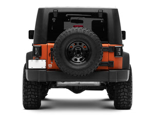 Raxiom 07-18 Jeep Wrangler JK Axial Series Vision LED Tail Lights- Black Housing (Smoked Lens)