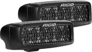 Rigid Industries SR-Q Series PRO Midnight Edition - Spot - Diffused - Pair