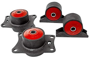 Innovative 00-09 Honda S2000 F-Series Black Steel Mounts 75A Bushings