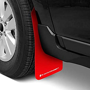 Rally Armor 2004-2009 Mazda3/Speed 3 UR Red Mud Flap w/ White Logo