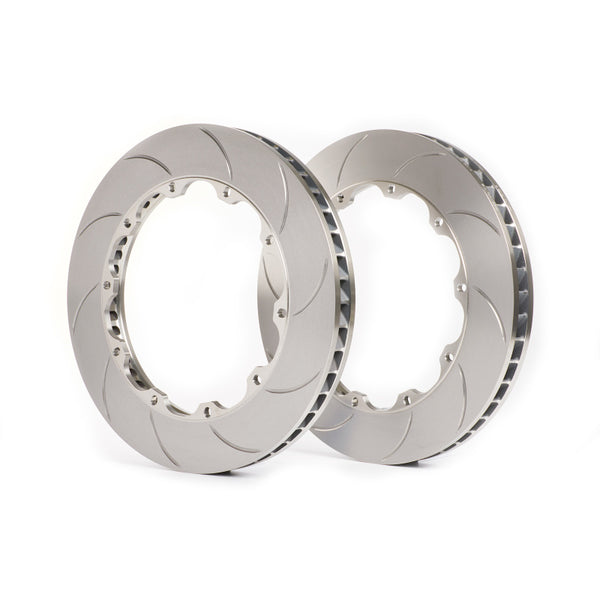 GiroDisc 2013+ Audi S3 (8V) Zinc Plated Slotted Front Rings