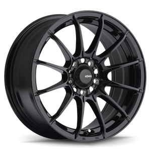 Konig Dial In 15x7 4x100 ET35 Gloss Black