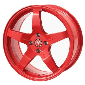 Neuspeed Neu-F RSe05 Red Wheel 17x7.5 4x98 35mm