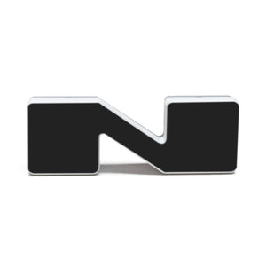 ORACLE Lighting Universal Illuminated LED Letter Badges - Matte Blk Surface Finish - N SEE WARRANTY