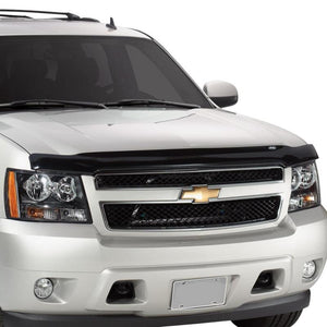 AVS 07-17 Ford Expedition Bugflector Medium Profile Hood Shield - Smoke