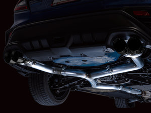 AWE Tuning 2022+ VB Subaru WRX Track Edition Exhaust - Diamond Black Tips