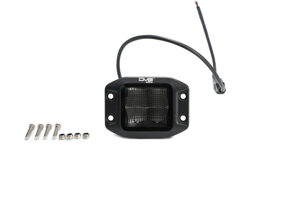 DV8 Offroad Elite Series 3in Cube LED Light 40W Spot 3W LED