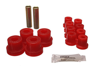 Energy Suspension Jeep Spring Bushing Set - Red