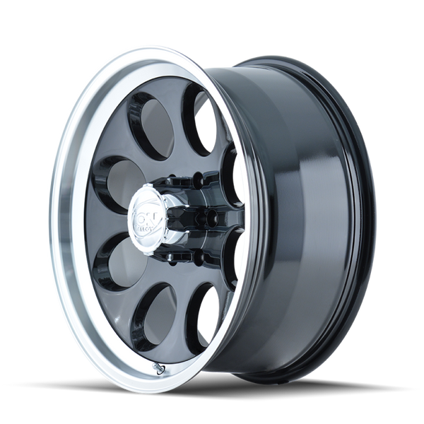 ION Type 171 16x10 / 5x139.7 BP / -38mm Offset / 108mm Hub Black/Machined Wheel