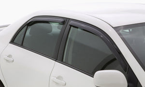 AVS 10-18 Ford Taurus Ventvisor In-Channel Front & Rear Window Deflectors 4pc - Smoke