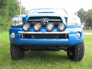 N-Fab Light Bar 05-11 Toyota Tacoma - Tex. Black - Light Tabs