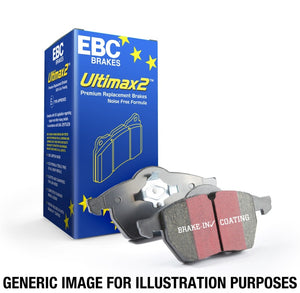 EBC 11+ Ford Explorer 2.0 Turbo 2WD Ultimax2 Front Brake Pads