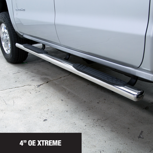 Go Rhino 4in OE Xtreme SideSteps - Black - 80in