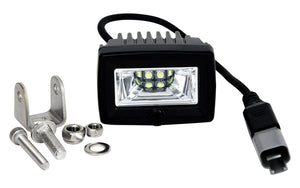 KC HiLiTES C-Series 2in. C2 LED Light 20w Area Flood Beam (Pair Pack System) - Black