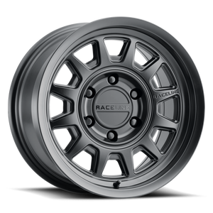 Raceline 952B Aero 17x8.5in / 6x139.7 BP / 0mm Offset / 106.1mm Bore - Satin Black Wheel