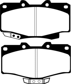 EBC 90-91 Toyota 4 Runner 2.4 Greenstuff Front Brake Pads