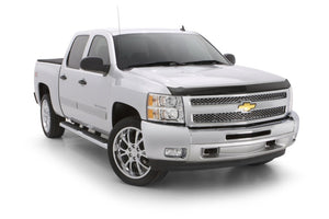 AVS 17-18 Ford F-250 Super Duty Aeroskin Low Profile Acrylic Hood Shield - Smoke