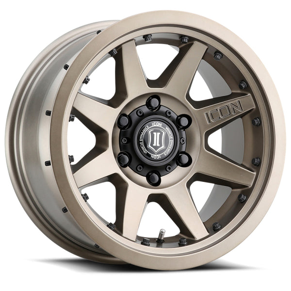 ICON Rebound Pro 17x8.5 6x5.5 0mm Offset 4.75in BS 106.1mm Bore Bronze Wheel