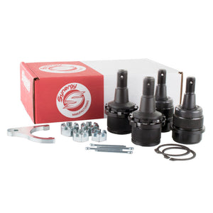 Synergy 03-13 Dodge Ram 1500/2500/3500 HD 4x4 Non-Knurled Adjustable Ball Joint Kit