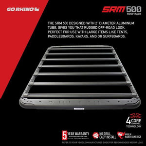 Go Rhino SRM 500 Roof Rack - 65in