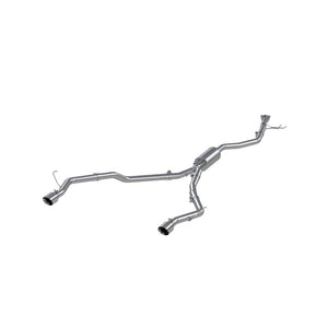 MBRP 21-22 Honda Ridgeline T304 Stainless Steel 2.5in Cat-Back - Dual Split Rear Exit