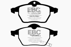 EBC 99-02 Saab 9-3 2.0 Turbo Yellowstuff Front Brake Pads