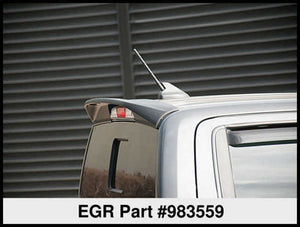 EGR 19-20 Ford Ranger Super Crew Rear Cab Truck Spoiler - Matte Black