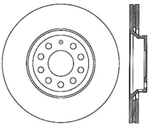 StopTech 09 VW Passat CC / 06-09 Passat Slotted & Drilled Right Rear Rotor